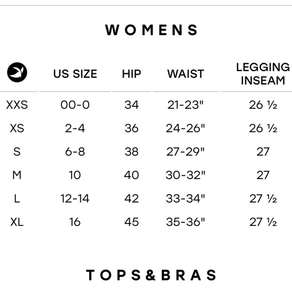 Glyder Directional ribbed leggings-black and cream-size xs - Picture 10 of 10